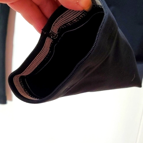 Nike- Black Dri-fit Performance Capri Leggings Neutral Gym Workout Sz.XL - Picture 3 of 6